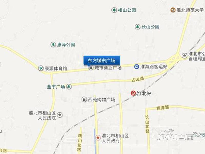 东方城市广场位置交通图8