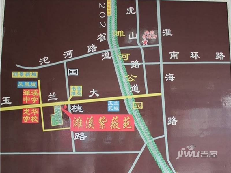 紫薇苑位置交通图图片