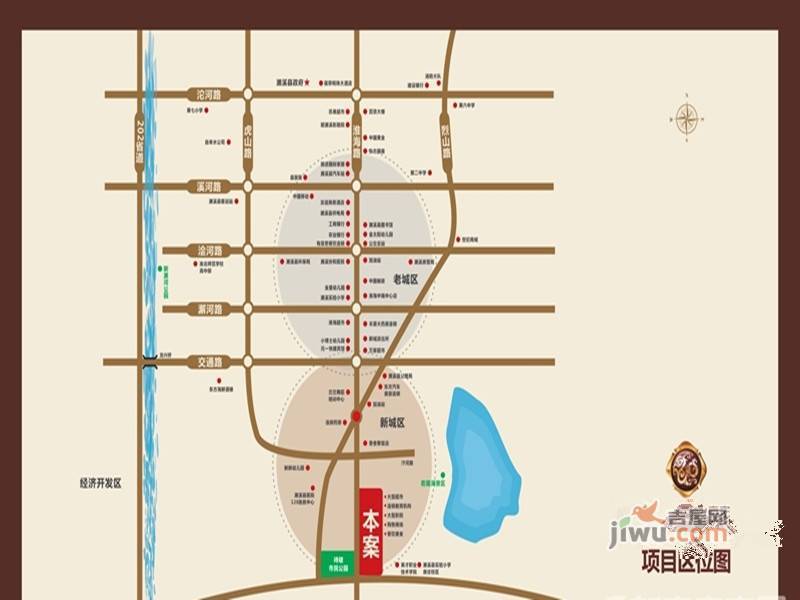 天杰帝景位置交通图1