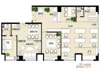 东方城市广场普通住宅190.5㎡户型图